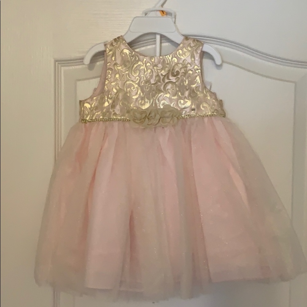 Marnellata Toddler Dress pink floral